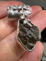 Moldaviet Hanger - 925 Zilver - 7.87g, Nieuw, Ophalen of Verzenden, Groen, Zilver