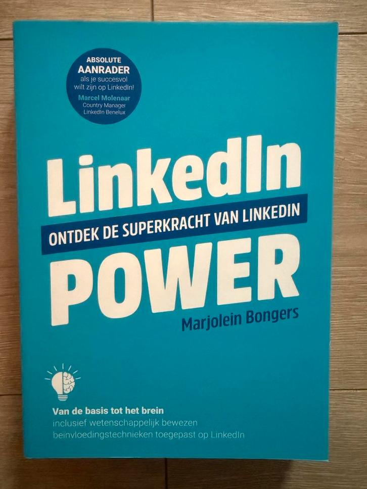 LinkedIn Power - Marjolein Bongers, Boeken, Advies, Hulp en Training, Zo goed als nieuw, Ophalen of Verzenden