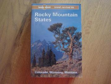 Reisgids Lonely Planet Rocky Mountain States USA beschikbaar voor biedingen