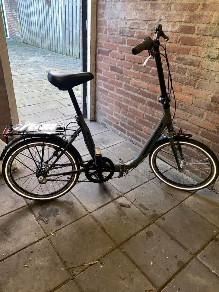Lage instap Vouwfiets met 3 versnellingen, Fietsen en Brommers, Fietsen | Vouwfietsen, Gebruikt, Heren, Overige merken, 20 inch of meer