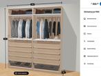 IKEA PAX kledingkast 200x58x236cm, Bezorg-/montageoptie, Gebruikt, 200 cm of meer, Eikenhout, Ophalen of Verzenden