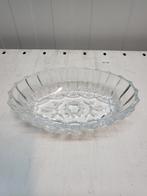 Glazen schaal met decoratief patroon, Antiek en Kunst, Antiek | Glas en Kristal, Ophalen of Verzenden