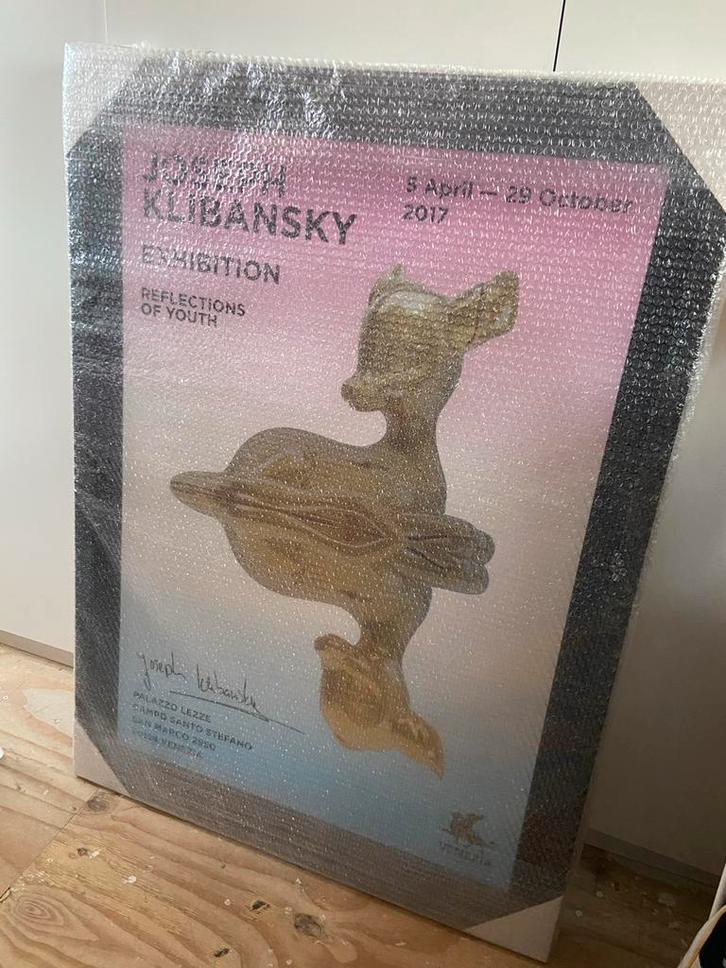 Klibansky Gesigneerde Poster - Ingelijst, Antiek en Kunst, Kunst | Overige Kunst, Ophalen