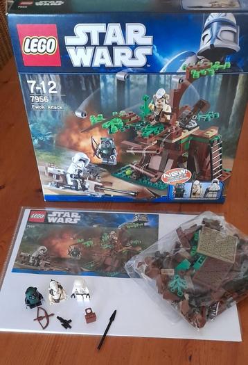 LEGO Star Wars  7956 Ewok Attack beschikbaar voor biedingen