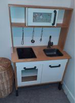 Ikea keukentje met bedje en tekenboord, Kinderen en Baby's, Speelgoed | Speelkeukens, Ophalen, Gebruikt, Hout, Speelkeuken
