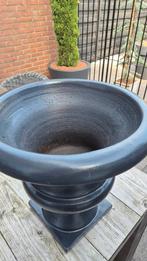 Gave stenen vaas  mooi bij hoffz, Steen, Minder dan 30 cm, Rond, Ophalen of Verzenden