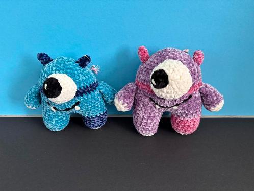 Gehaakt monster met een oog, Kinderen en Baby's, Speelgoed | Knuffels en Pluche, Nieuw, Overige typen, Ophalen of Verzenden