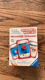 Tiptoi Quizzen & Weetjes menselijk lichaam, Ophalen of Verzenden, Zo goed als nieuw, Speelkaart(en)