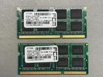 8 GB DDR3 SO-DIMM PC3-10600, 1333Mhz (set van 2), Computers en Software, RAM geheugen, FCM, DDR3, Ophalen of Verzenden, Zo goed als nieuw