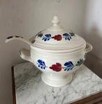 Boerenbond Boch Terrin/Soepkom met deksel en lepel, Ophalen, Gebruikt, Overige materialen