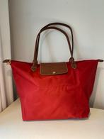 Longchamp tas 48x30 cm. Rood., Ophalen of Verzenden, Zo goed als nieuw, Rood, Handtas
