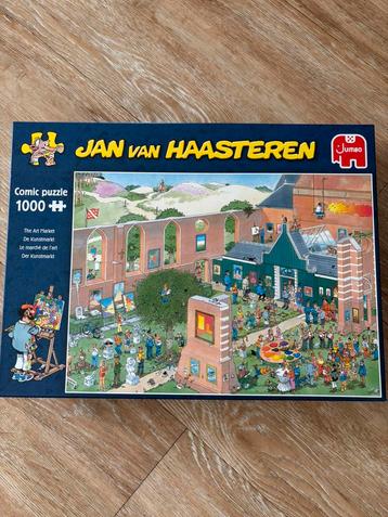 Jan van Haasteren de kunstmarkt beschikbaar voor biedingen
