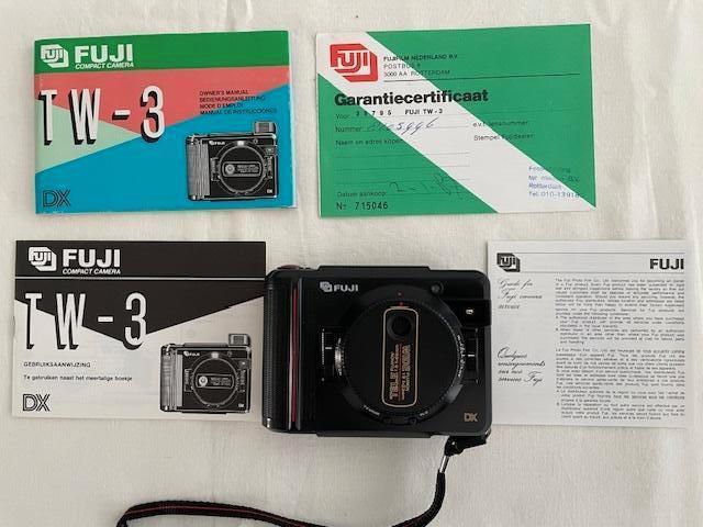 Fuji TW-3 analoge camera, Audio, Tv en Foto, Fotocamera's Analoog, Zo goed als nieuw, Compact, Fuji, Ophalen of Verzenden