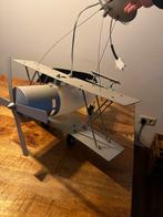 Vliegtuig hanglamp, Huis en Inrichting, Ophalen, Zo goed als nieuw, Metaal, Minder dan 50 cm