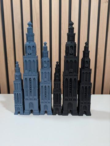Martinitoren  – uniek beeldje van Groningen!  3d geprint. beschikbaar voor biedingen