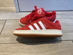 Adidas campus rood 39 1/3 als nieuw, Adidas, Ophalen of Verzenden, Rood, Sneakers of Gympen