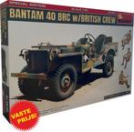 Bantam 40 BRC with British Crew (MiniArt 35324) 1/35, Overige merken, Auto, 1:32 tot 1:50, Nieuw