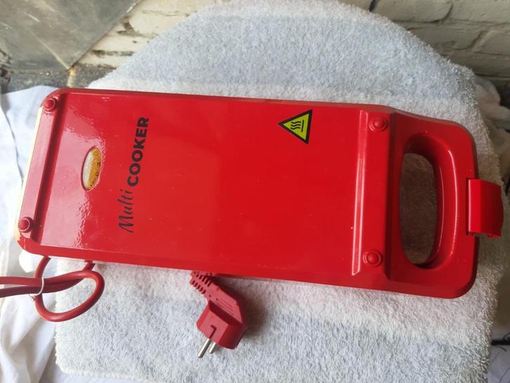 Red Copper, 5 Minute Chef – Kookplaat – Cooking Plate, grill, Witgoed en Apparatuur, Contactgrills, Nieuw, Ophalen