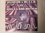 Distortion & MC R.A.W. vs Bass-D & King Matthew – Raveworld, Ophalen, Gebruikt, 12 inch, Dance Populair