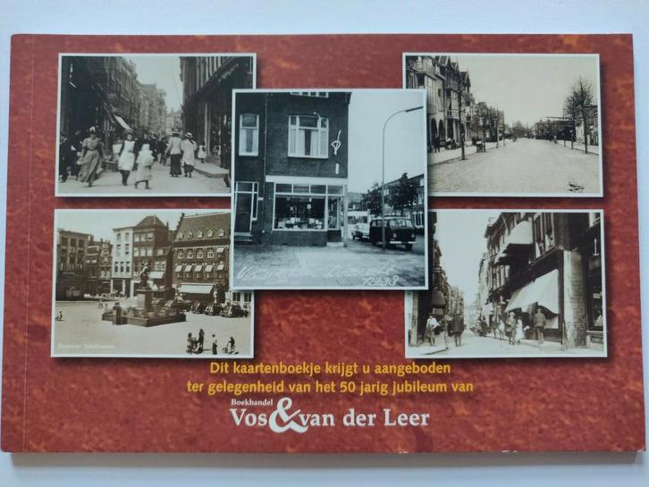 K51 Dordt Ansichtkaart Boekje Vos & vd Leer, Verzamelen, Ansichtkaarten | Nederland, Zuid-Holland, 1920 tot 1940, Ophalen of Verzenden