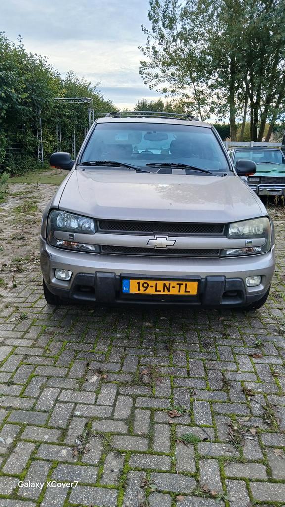 Chevrolet Trailblazer 4.2 L6 AUT 2003 Grijs. Goed lezen., Auto's, Chevrolet, Particulier, Trailblazer, 4x4, ABS, Adaptive Cruise Control