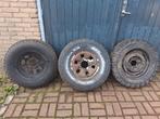 6x139.7 velgen met band 3x verschillende velgen 15 inch, Auto-onderdelen, Ophalen, Gebruikt