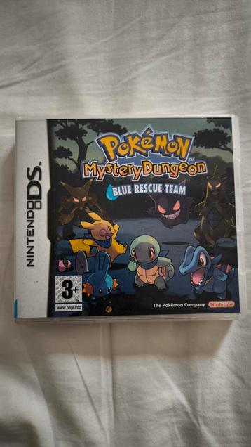 Nintendo DS: Pokemon Mystery Dungeon Blue Rescue Team beschikbaar voor biedingen