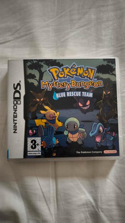 Nintendo DS: Pokemon Mystery Dungeon Blue Rescue Team, Spelcomputers en Games, Games | Nintendo DS, Zo goed als nieuw, Role Playing Game (Rpg)