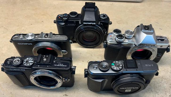 Olympus defect, Audio, Tv en Foto, Fotocamera's Digitaal, Niet werkend, Spiegelreflex, Olympus, Geen optische zoom, Ophalen of Verzenden