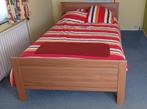 Twijfelaar bed 220x130 cm, Huis en Inrichting, Ophalen, Verstelbaar, Bruin, Zo goed als nieuw