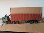 scania 142H trekker met container trailer, Ophalen, Gebruikt, Bus of Vrachtwagen, Overige merken