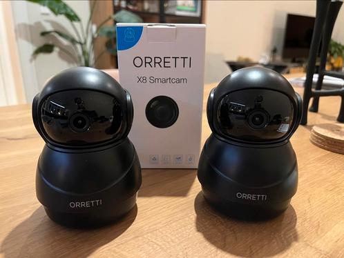 Orretti X8 Smartcam 2 stuks - veiligheidscamera’s, Audio, Tv en Foto, Videobewaking, Zo goed als nieuw, Binnencamera, Ophalen of Verzenden