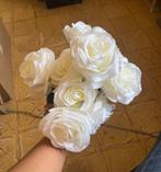 70 witte kunst zijde rozen nieuw in verpakking, Nieuw, Ophalen of Verzenden
