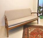 Bovenkamp Aksel Madsen vintage design bankje, Ophalen, Zo goed als nieuw, Stof