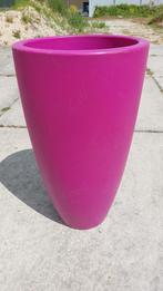 Elho Roze plantenbak 90cm hoog, Tuin en Terras, Bloembakken en Plantenbakken, Ophalen, Kunststof, Minder dan 60 cm, Rond