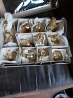 Goudkleurige kerstboom figuren, Ophalen of Verzenden, Zo goed als nieuw