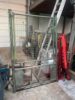 Metalen poort hek gaasvulling, Ophalen, Gebruikt, IJzer, Sierhekwerk