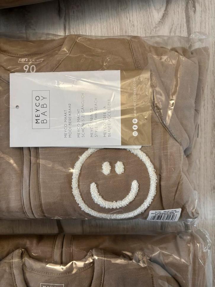 Nieuwe slaapzak van Meyco Winter Slub TOG 2,5 lengte 90cm, Kinderen en Baby's, Dekens, Slaapzakjes en Inbakerproducten, Nieuw
