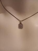 Zilveren letter D (Nijmegen oost), Ophalen of Verzenden, Zo goed als nieuw, Zilver, Overige voorstellingen