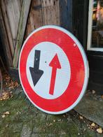 Vintage Verkeersbord - Voorrang Verlenen, Ophalen