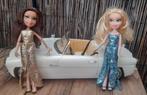 Bratz auto met 2 poppen, Ophalen of Verzenden, Gebruikt, Babypop