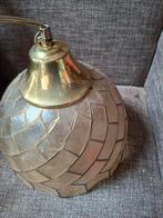 Vintage Hanglamp met Mozaïek, Huis en Inrichting, Lampen | Hanglampen, Ophalen, Gebruikt, Vintage, Minder dan 50 cm