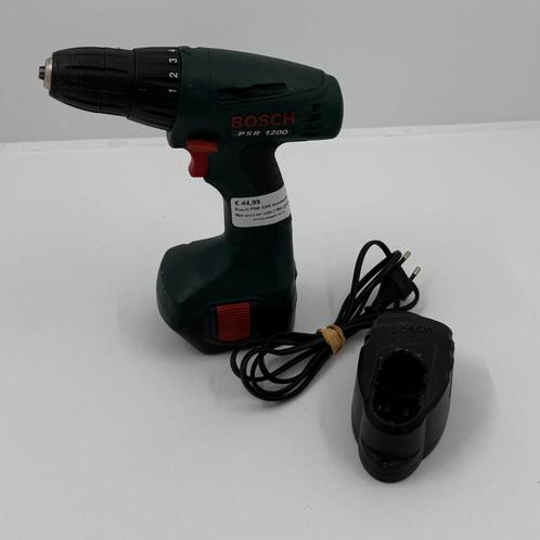 Bosch PSR 1200 boormachine | Met accu en lader | Met garanti, Doe-het-zelf en Verbouw, Gereedschap | Boormachines, Gebruikt, Boormachine