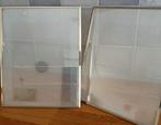 2 Glazen Fotolijstjes 25x20 cm, Minder dan 50 cm, Ophalen of Verzenden, Zo goed als nieuw, Minder dan 50 cm