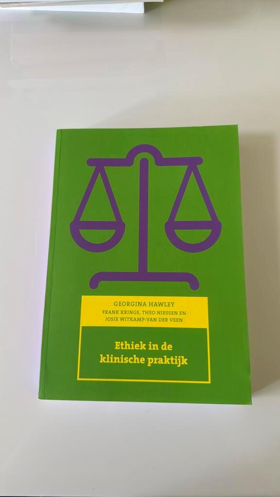 G. Hawley - Ethiek in de klinische praktijk, Boeken, Schoolboeken, Zo goed als nieuw, Nederlands, Overige niveaus, Ophalen of Verzenden