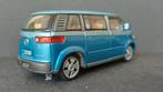 Volkswagen VW Bus Concept blauw 1:43 Newray Cararama pol, Hobby en Vrije tijd, Modelauto's | 1:43, Verzenden, Zo goed als nieuw