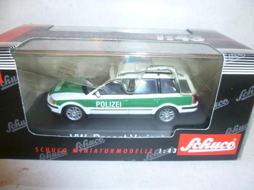 Schuco 04395 Volkswagen Passat Variant Polizei 1:43 modelaut, Hobby en Vrije tijd, Modelauto's | 1:43, Nieuw, Auto, Schuco, Ophalen of Verzenden