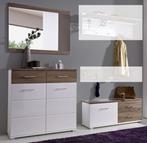 ACTIE Complete hal combinatie Home Wit - Truffel eiken NIEUW, Ophalen of Verzenden, Nieuw, Overige materialen, Minder dan 100 cm