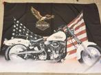 Harley Davidson vlag, Ophalen of Verzenden, Zo goed als nieuw, Reclamebord