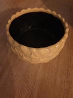Gele bloempot!, Rond, Ophalen of Verzenden, Zo goed als nieuw, Minder dan 25 cm